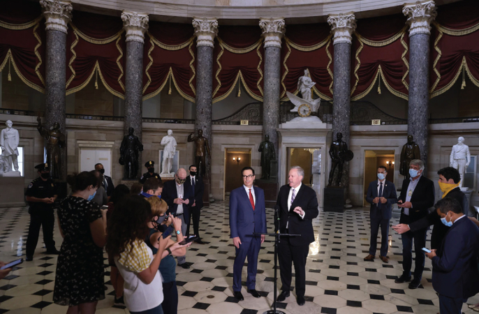Coronavirus relief talks collapse on Capitol Hill as Trump readies executive actions Coronavirus relief talks collapse on Capitol Hill as Trump readies executive actions