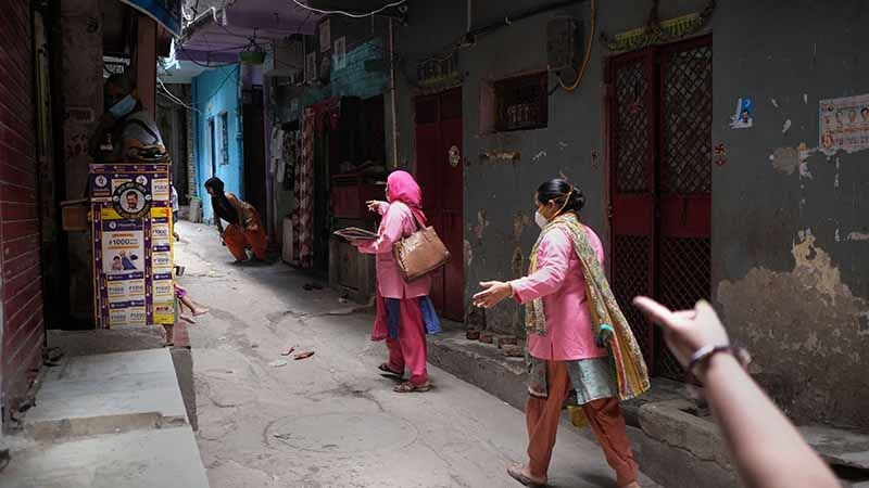India's army of 600,000 virus-hunting women goes on strike India's army of 600,000 virus-hunting women goes on strike