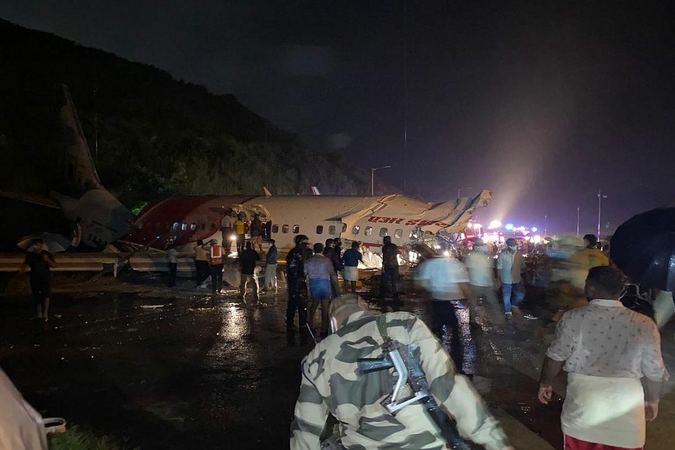 As per the Civil Aviation Ministry, there were 174 passengers, 10 infants, 2 pilots and 4 cabin crew onboard the aircraft. (Photo: Twitter | @GVenkidesh)