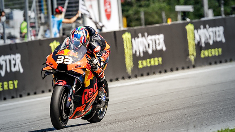 Binder takes maiden MotoGP™ win to make history in Brno