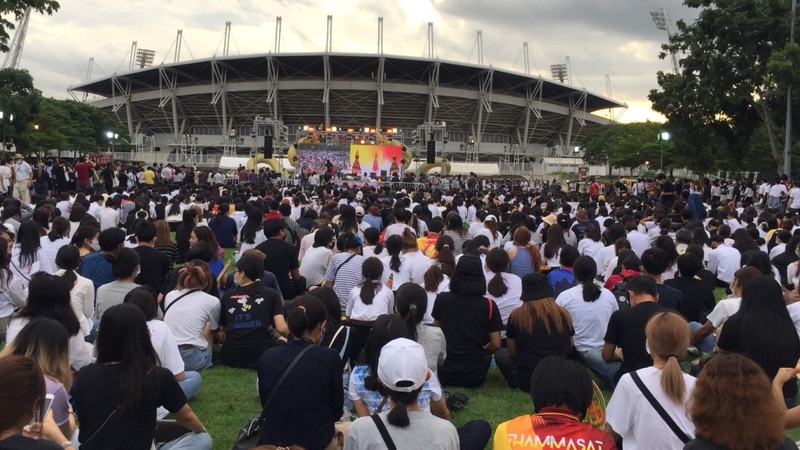 Focus of anti-govt protest shifts to Thammasat Rangsit Focus of anti-govt protest shifts to Thammasat Rangsit
