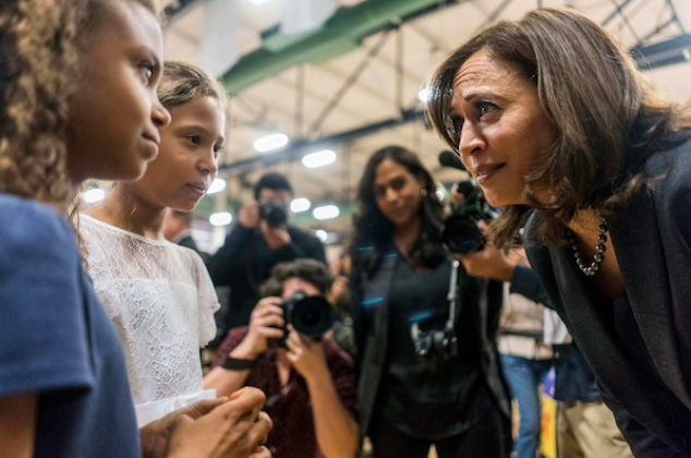 Sen. Kamala Harris, D-Calif., moved some eye-catching legislation when she returned to Capitol Hill following her presidential campaign. Her efforts to rebuild relations with the Black community ultimately made her a top pick as Joe Biden's running mate. CREDIT: Washington Post photo by Melina Mara