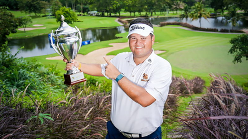 Crucial hole-in-one lands Prom record 4th Pattaya Open title Crucial hole-in-one lands Prom record 4th Pattaya Open title