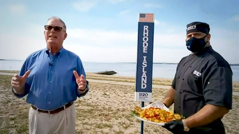 Calamari, Rhode Island's controversial state appetizer, becomes an unexpected star of the DNC Calamari, Rhode Island's controversial state appetizer, becomes an unexpected star of the DNC