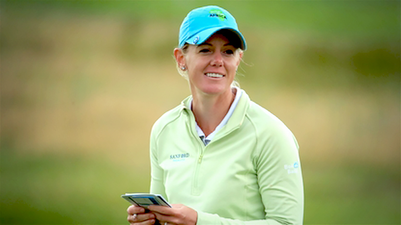 Olson at the top after 18 holes at AIG Women's Open Olson at the top after 18 holes at AIG Women's Open