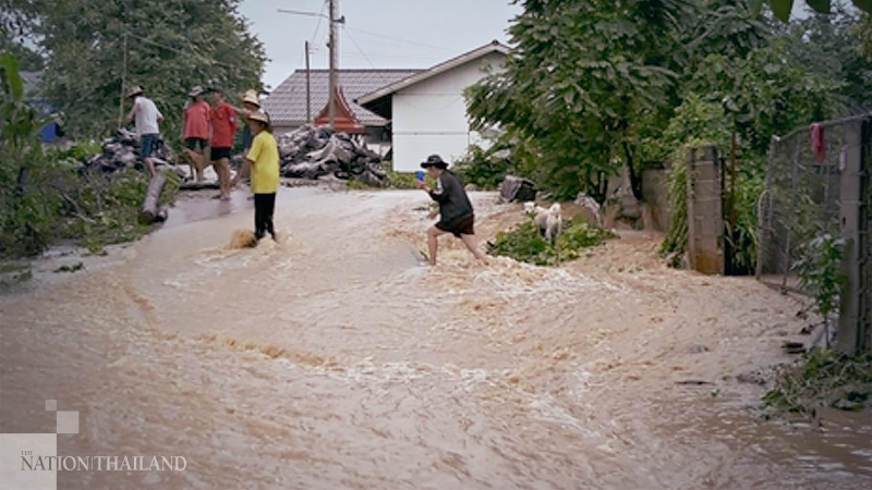 Heavy rains inflict damage on five northern provinces Heavy rains inflict damage on five northern provinces