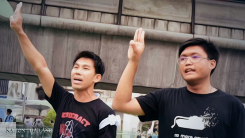 Three fingers, three demands Three fingers, three demands