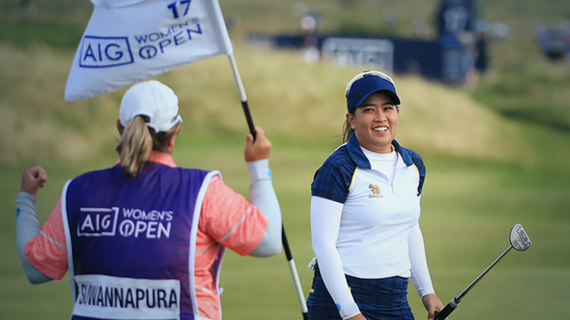Thai hope Jasmine falls three shots behind Popov at AIG Women's Open Thai hope Jasmine falls three shots behind Popov at AIG Women's Open