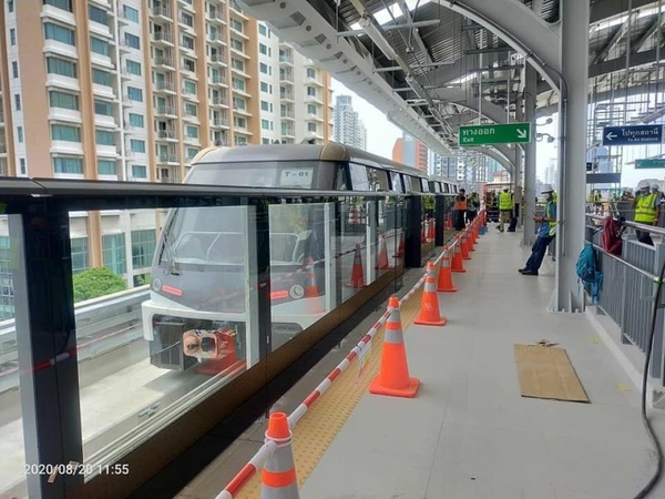 BTS kicks off trial runs on its Gold Line monorail BTS kicks off trial runs on its Gold Line monorail