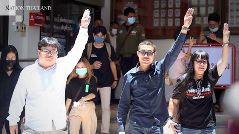 Arnon arrested as he accompanies three others to acknowledge charges Arnon arrested as he accompanies three others to acknowledge charges