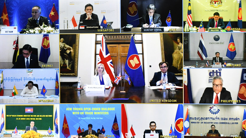 UK and Asean launch economic relations with Covid recovery top of agenda UK and Asean launch economic relations with Covid recovery top of agenda