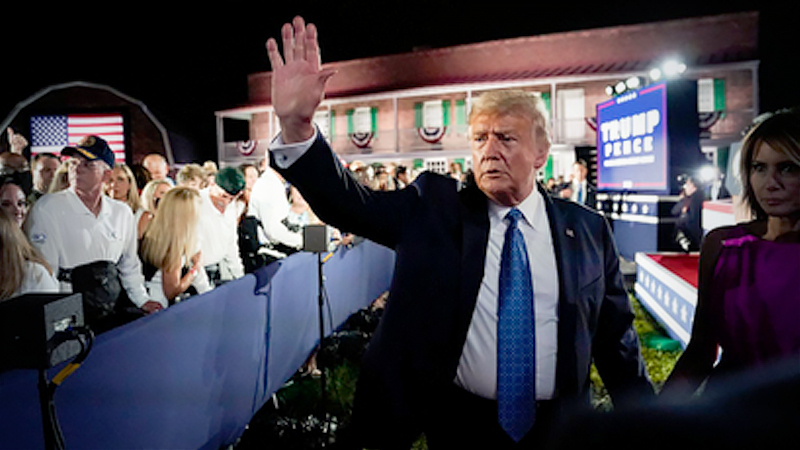 In prime time, GOP's alternate reality bolsters a flagging campaign In prime time, GOP's alternate reality bolsters a flagging campaign