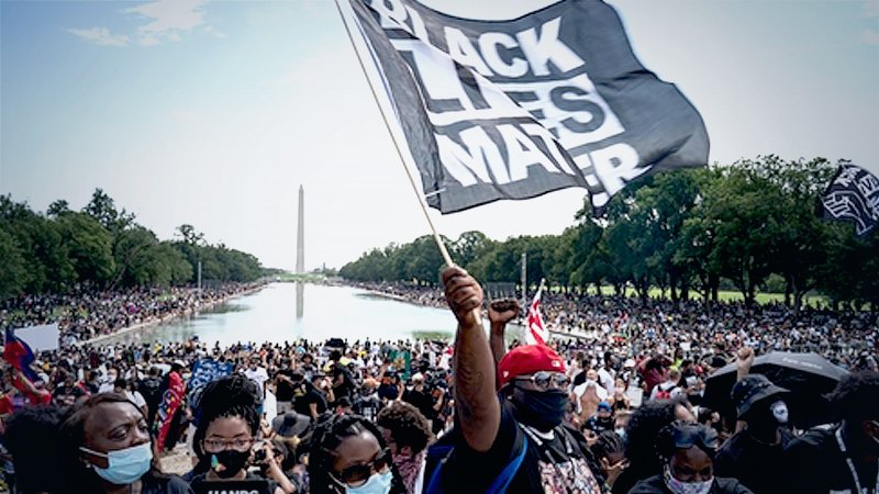 Thousands demand racial justice at March on Washington Thousands demand racial justice at March on Washington