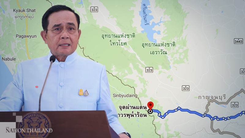 Kanchanaburi borders with Myanmar closed due to Covid-19 threat Kanchanaburi borders with Myanmar closed due to Covid-19 threat