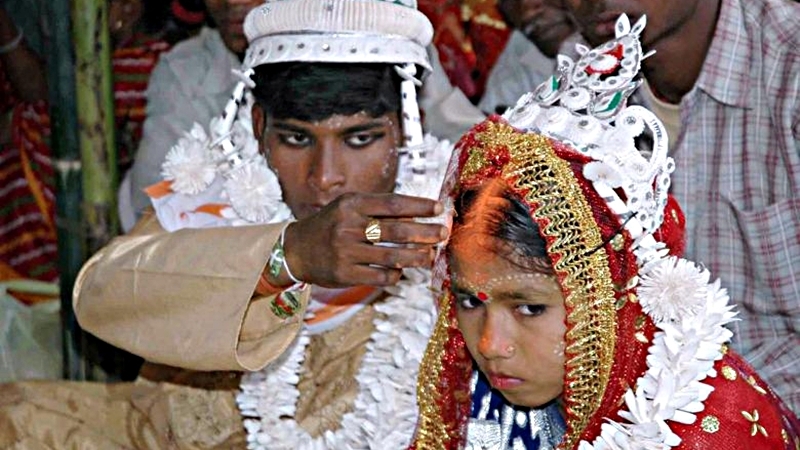 The Covid-19 pandemic has prompted a spike in child marriages across India.PHOTO: AFP