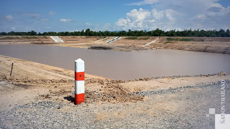 Deputy minister checks up on progress of Rayong raw water storage project Deputy minister checks up on progress of Rayong raw water storage project