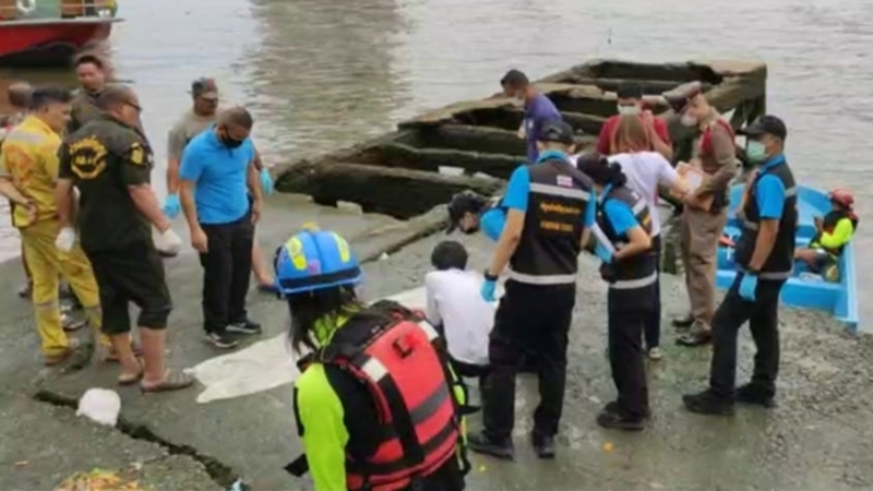 Body of woman found bagged, floating in Chao Phraya Body of woman found bagged, floating in Chao Phraya