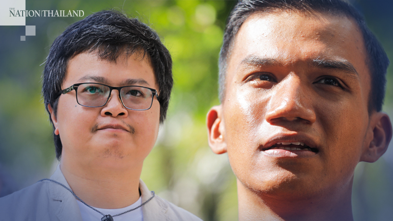 Protest leaders Arnon, Phanuphong jailed after bail revoked Protest leaders Arnon, Phanuphong jailed after bail revoked