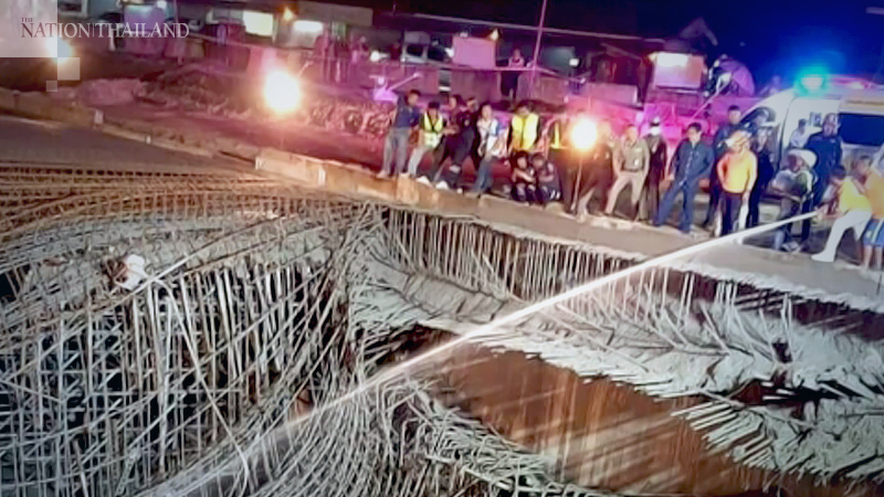 Workers injured as under-construction tunnel collapses Workers injured as under-construction tunnel collapses