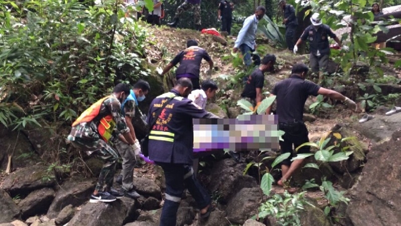 Slippery cliff proves fatal for foreign tourist Slippery cliff proves fatal for foreign tourist