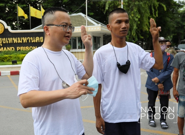 Pro-democracy activists Arnon, Phanuphong freed after global outcry Pro-democracy activists Arnon, Phanuphong freed after global outcry