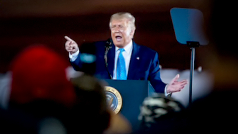 Right-wing protesters gather outside Portland for pro-Trump rally Right-wing protesters gather outside Portland for pro-Trump rally