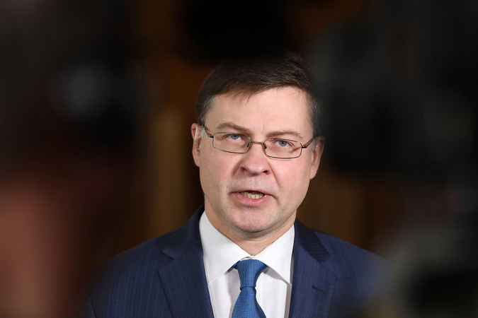 EU makes Latvia's Dombrovskis trade chief to deal with U.S. EU makes Latvia's Dombrovskis trade chief to deal with U.S.