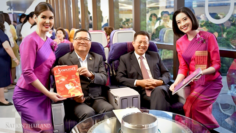 THAI brings its top-class Royal Orchid Dining Experience down to earth THAI brings its top-class Royal Orchid Dining Experience down to earth