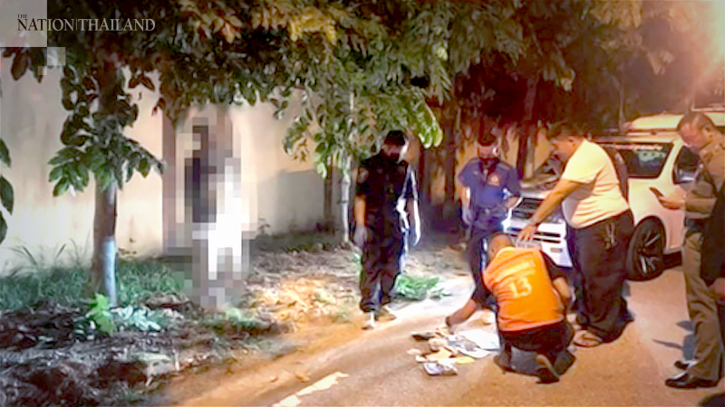 Howling dogs lead people to hanging man in Pattaya Howling dogs lead people to hanging man in Pattaya