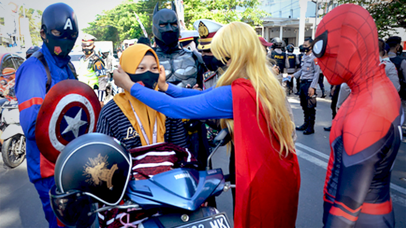 Govt to enforce mandatory mask-wearing operation across Indonesia Govt to enforce mandatory mask-wearing operation across Indonesia