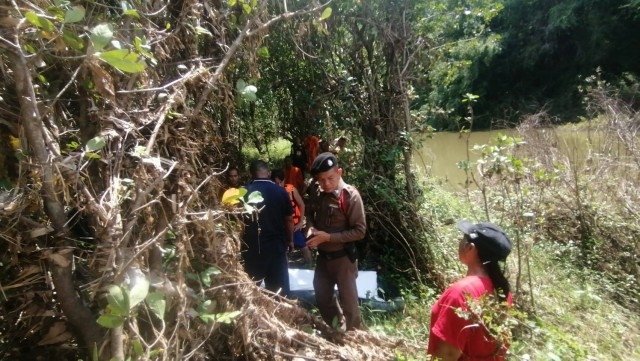 Body of woman found in Lampang river in suspected suicide case Body of woman found in Lampang river in suspected suicide case