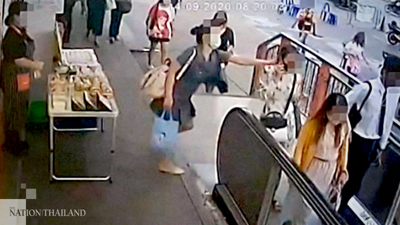 Woman held for turning row over van seat into physical battle Woman held for turning row over van seat into physical battle