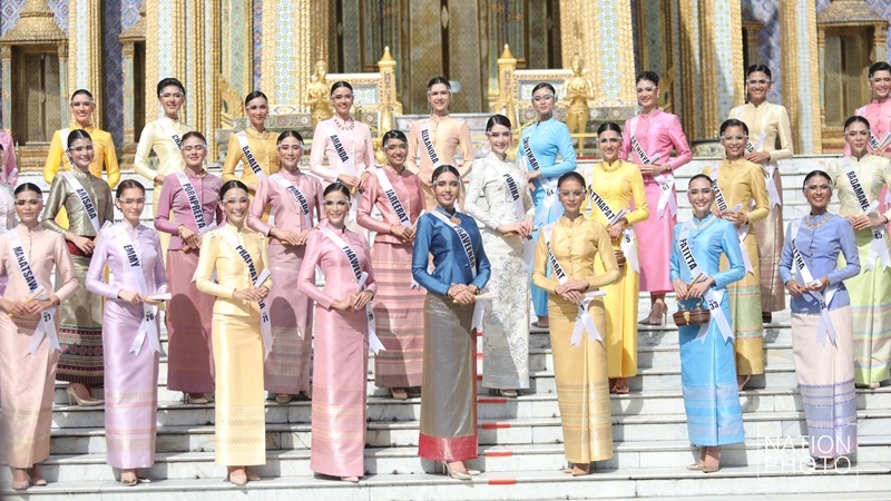 Miss Universe Thailand hopefuls pray for success Miss Universe Thailand hopefuls pray for success
