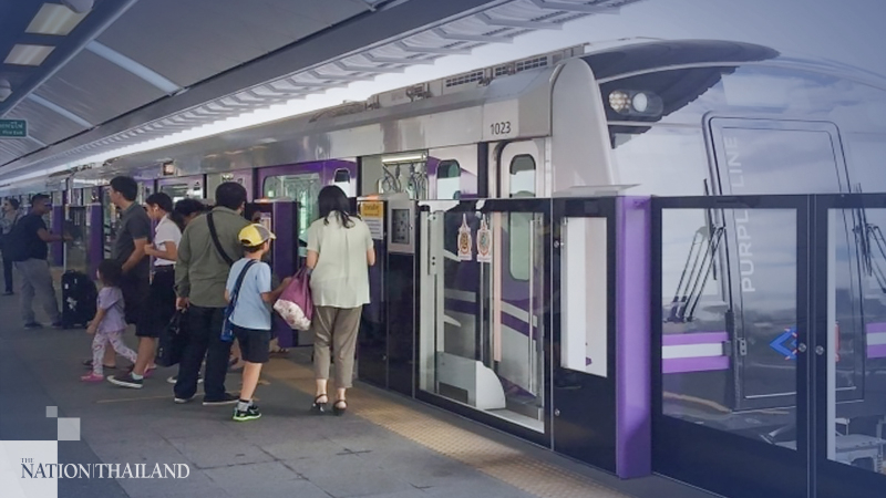 MRTA extends fare reduction period on Purple Line MRTA extends fare reduction period on Purple Line