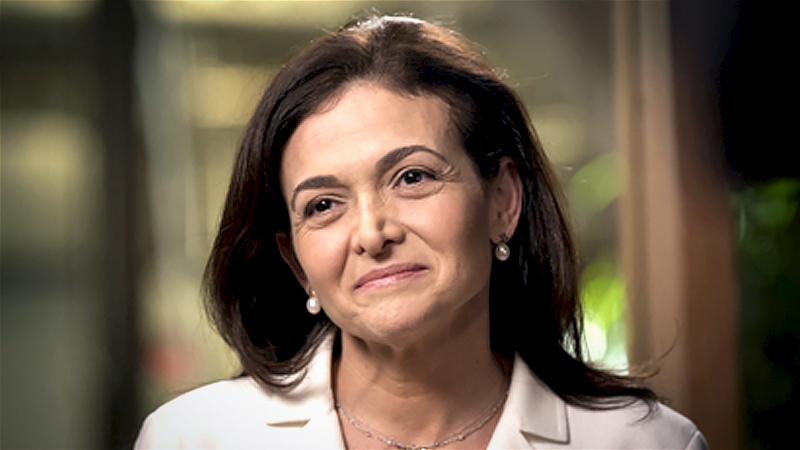 Sheryl Sandberg, chief operating officer of Facebook Inc., during a Bloomberg Television interview at the company's headquarters in Menlo Park, Calif., on Jan. 30, 2019. MUST CREDIT: Bloomberg photo by David Paul Morris.
