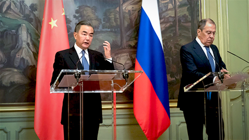 Sino-Russian ties vital amid turbulence, FM stresses Sino-Russian ties vital amid turbulence, FM stresses