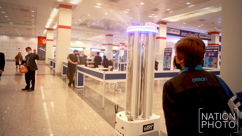 New service robot launched at Intermach 2020 expo New service robot launched at Intermach 2020 expo