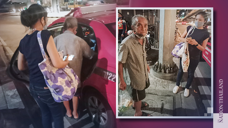 Good Samaritans save aged vendor from attack in Soi Cowboy Good Samaritans save aged vendor from attack in Soi Cowboy