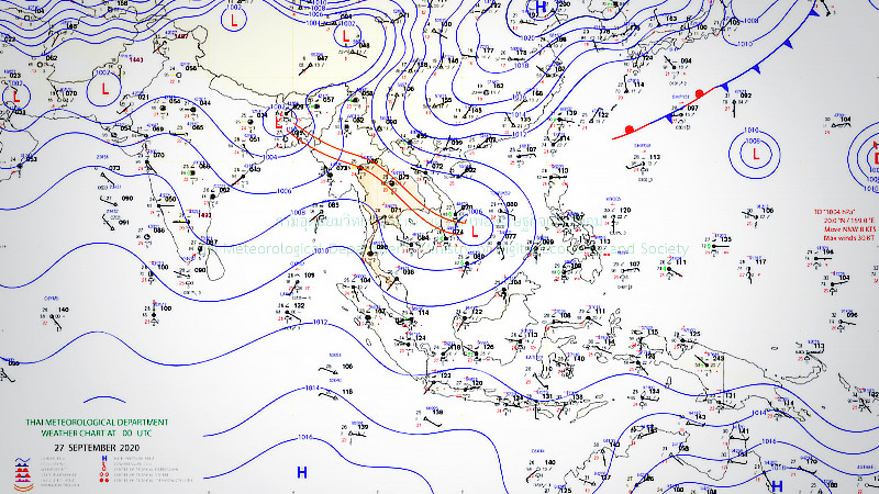 Monsoon extends sway over most parts of Thailand Monsoon extends sway over most parts of Thailand