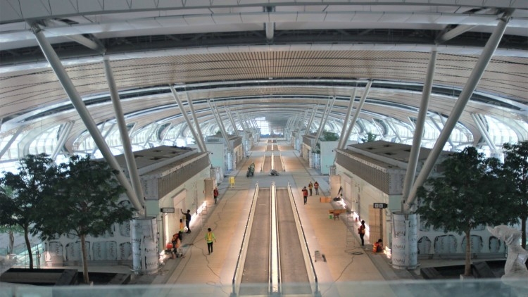 Suvarnabhumi’s SAT-1 terminal ‘95% complete’ Suvarnabhumi’s SAT-1 terminal ‘95% complete’