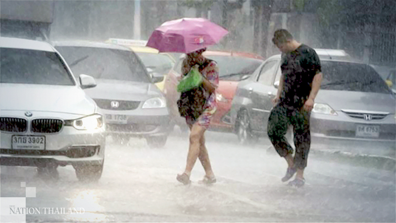 Isolated heavy rain forecast for upper Thailand Isolated heavy rain forecast for upper Thailand