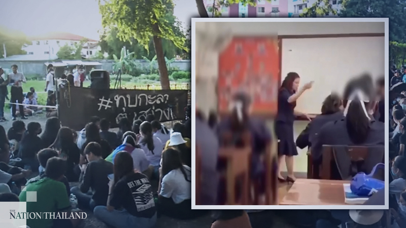 Activist Nuttaa vows to sue alleged Bodindecha School teacher over 'assault' Activist Nuttaa vows to sue alleged Bodindecha School teacher over 'assault'