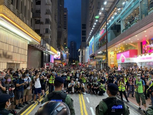 HK police arrest at least 86 people over illegal assemblies HK police arrest at least 86 people over illegal assemblies