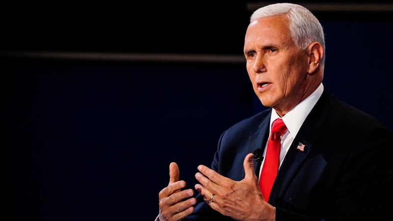 Vice President Mike Pence. MUST CREDIT: Washington Post photo by Melina Mara.