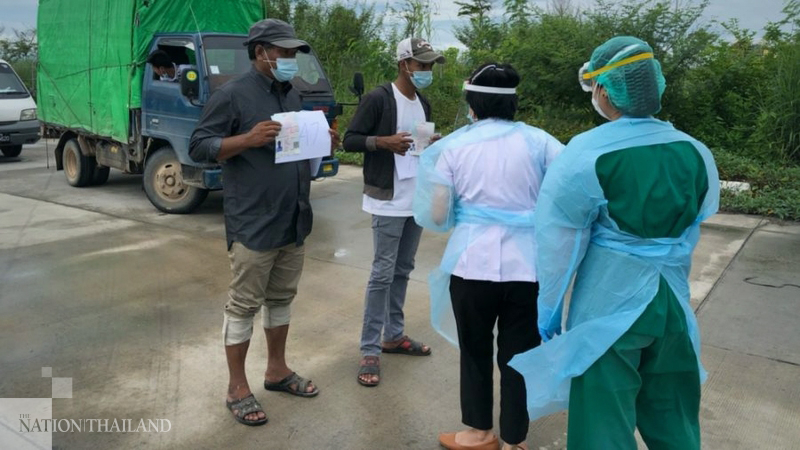 Myanmar truck drivers who tested positive for Covid-19 'visited Mae Sot market' Myanmar truck drivers who tested positive for Covid-19 'visited Mae Sot market'