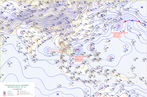 Credit :  Thai Meteorological Department