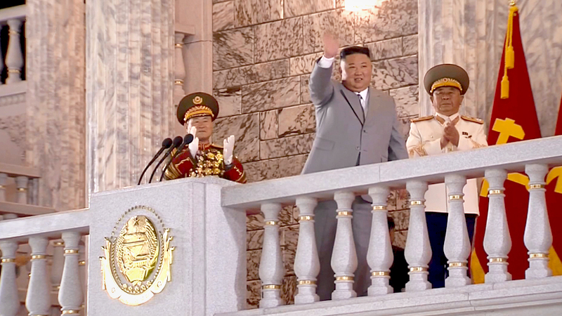 NK leader vows to strengthen war deterrent,' showcases new ICBM NK leader vows to strengthen war deterrent,' showcases new ICBM