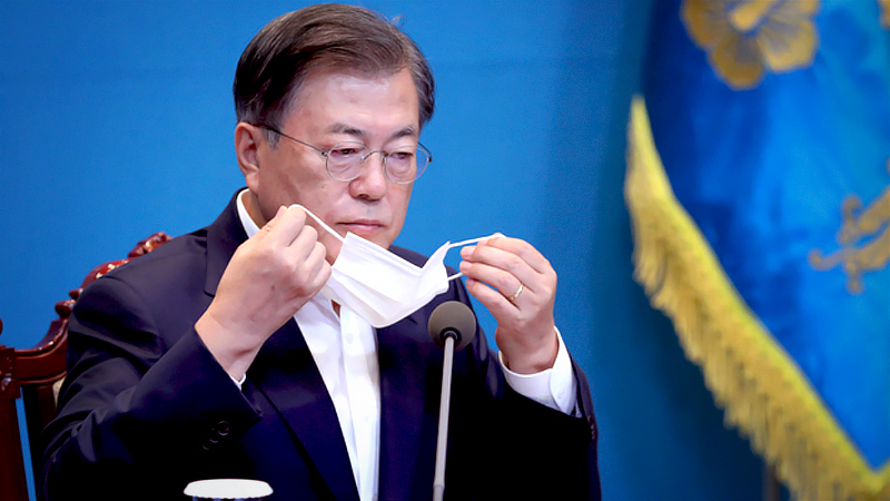 S. Korea set to implement mandatory mask use S. Korea set to implement mandatory mask use
