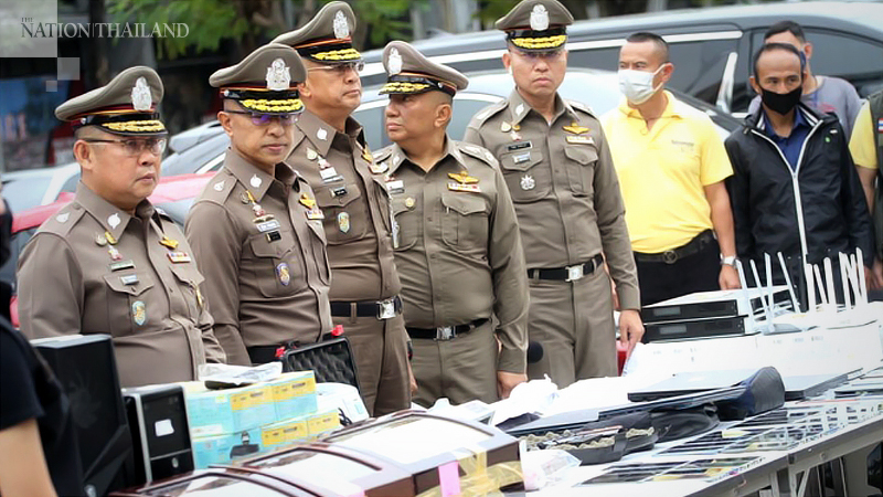 Four arrested for allegedly running online gambling websites Four arrested for allegedly running online gambling websites
