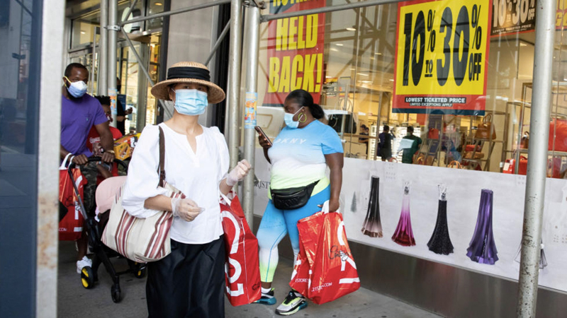 U.S. consumer sentiment rises; remains below pre-virus level U.S. consumer sentiment rises; remains below pre-virus level